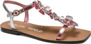 KARL LAGERFELD PARIS Margate Flower Embellished Sandal