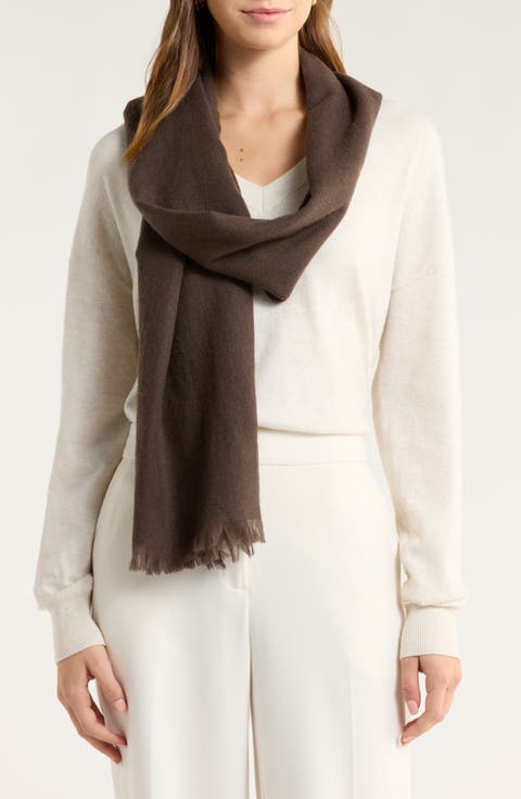 Textured Cashmere Scarf