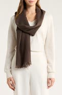 Nordstrom Textured Cashmere Scarf
