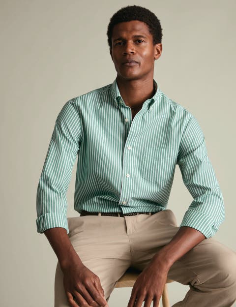 Stretch Washed Poplin Shirt