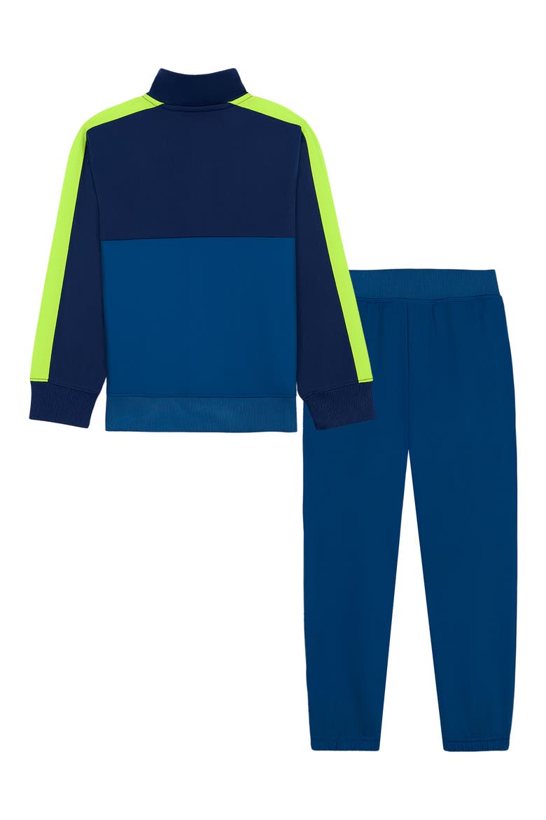 Kids' Rival Colorblock Track Suit, Alternate, color, BLACKOUT NAVY