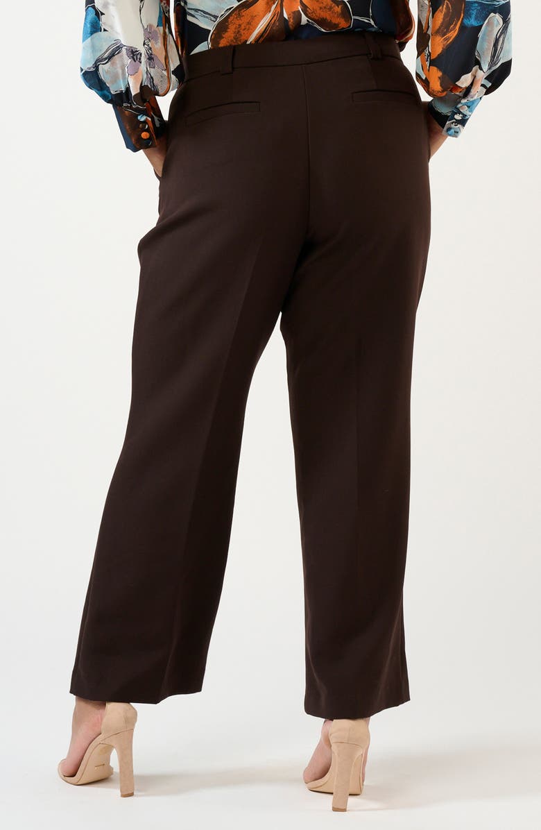 Estelle Arabica Wide Leg Pants, Alternate, color, Cocoa