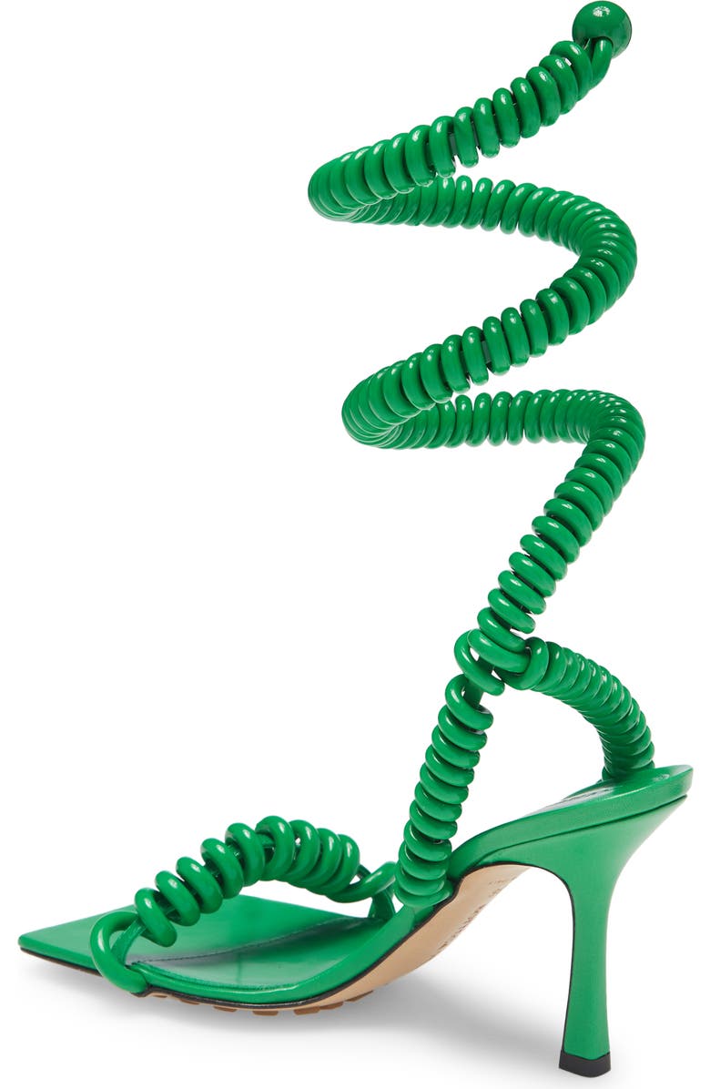 Bottega Veneta Cord Ankle Wrap Sandal, Alternate, color,