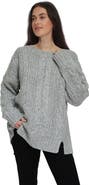 Belle & Bloom Perfect Me Oversized Crew Sweater