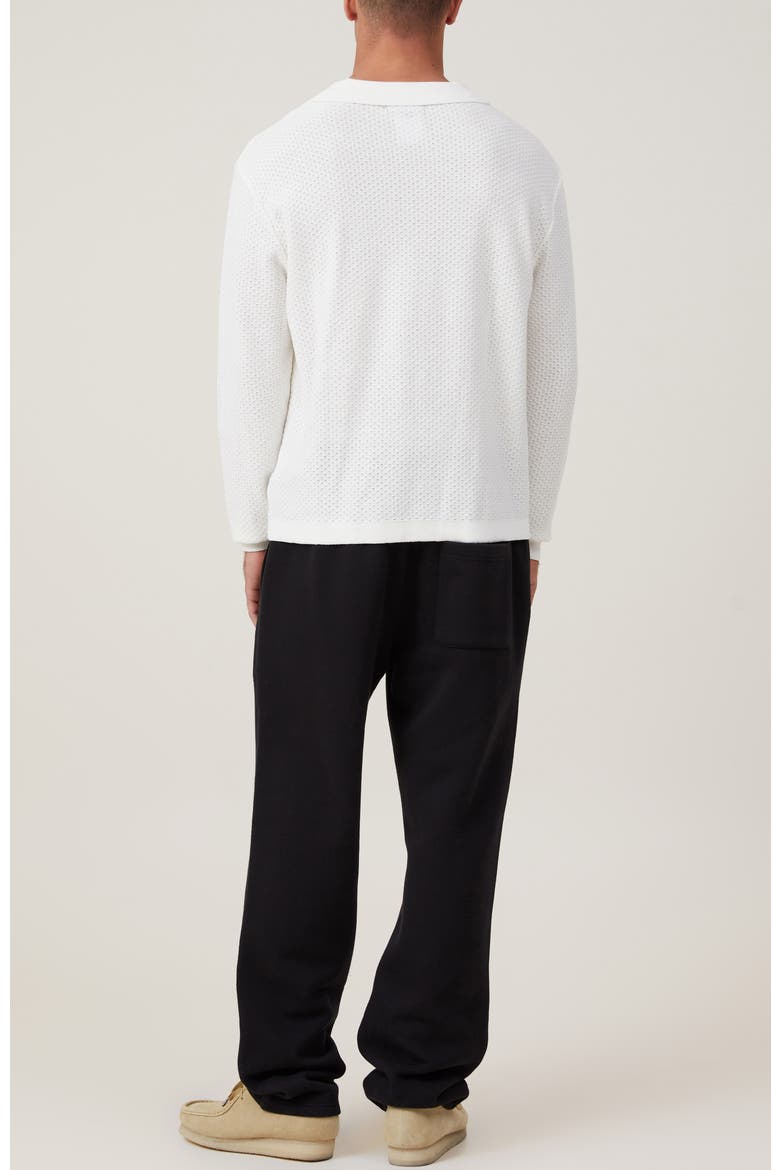 Men's Relaxed Track Pant, Alternate, color, BLACK