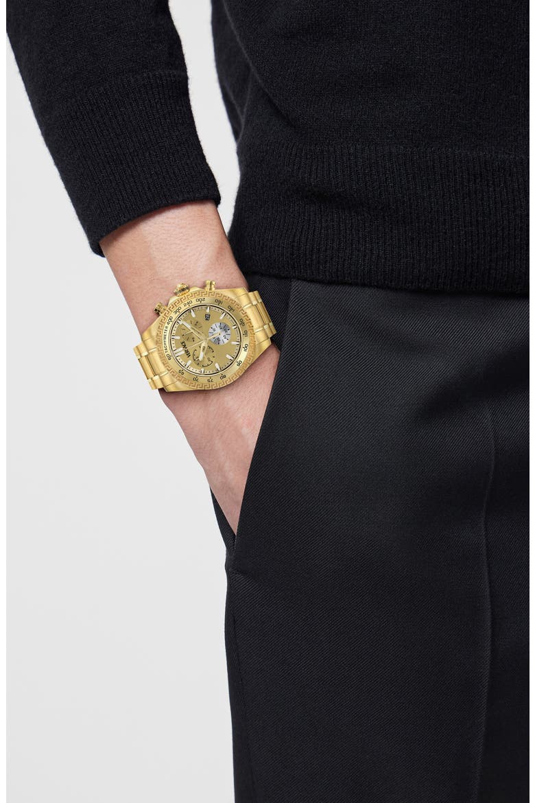 Versace Chrono X Chronograph Bracelet Watch, 44mm (Men) | Nordstrom