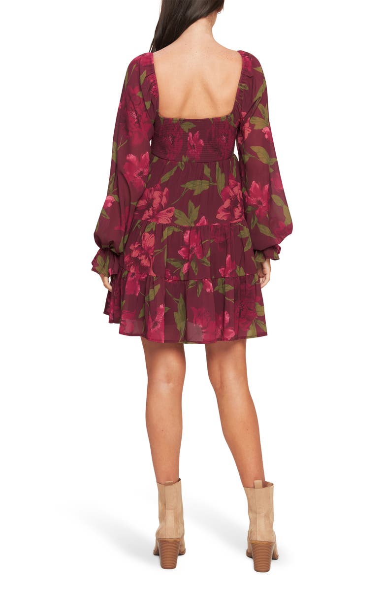 FLYING TOMATO Billowy Sleeve Minidress, Alternate, color, 