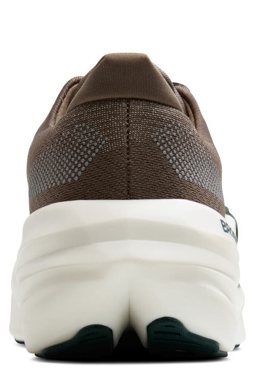 Brooks Glycerin Max Running Shoe In Falcon/green/london Fog