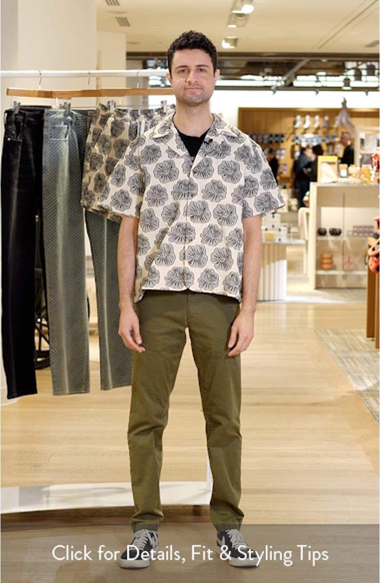 Hibiscus Print Camp Shirt, sales video thumbnail