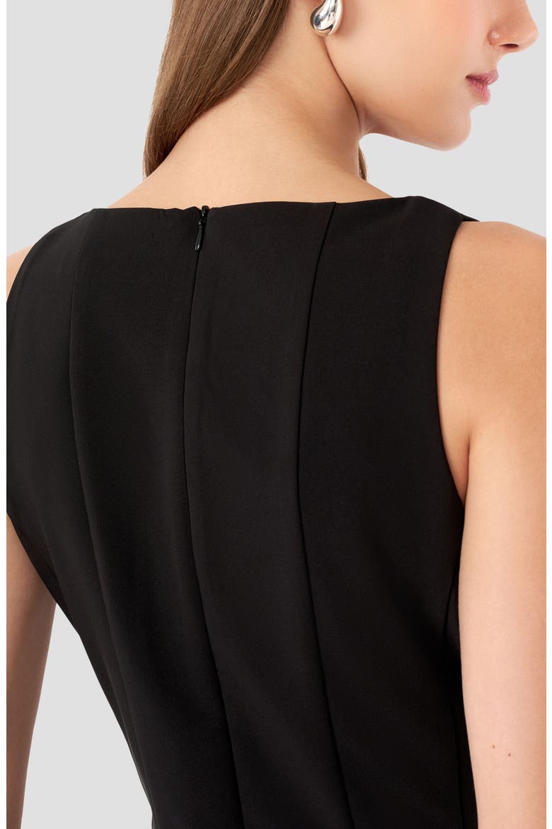 Skater Dress, Alternate, color, BLACK