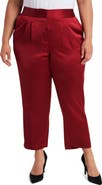 Vince Camuto Slim Leg Satin Pants