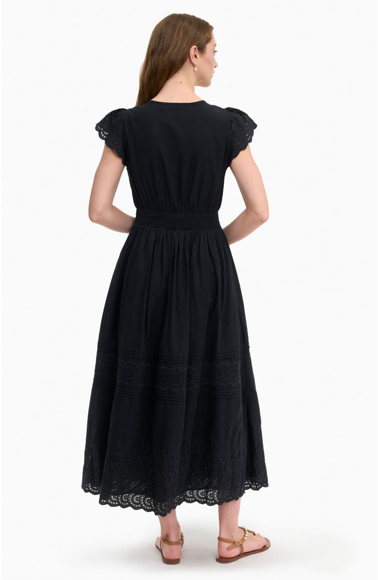 Rebecca Taylor Sabine Dress, Alternate, color, Jet Black