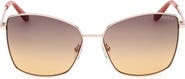 GUESS 59mm Square Sunglasses