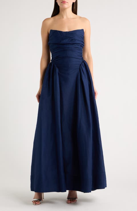Celeste Strapless Gown
