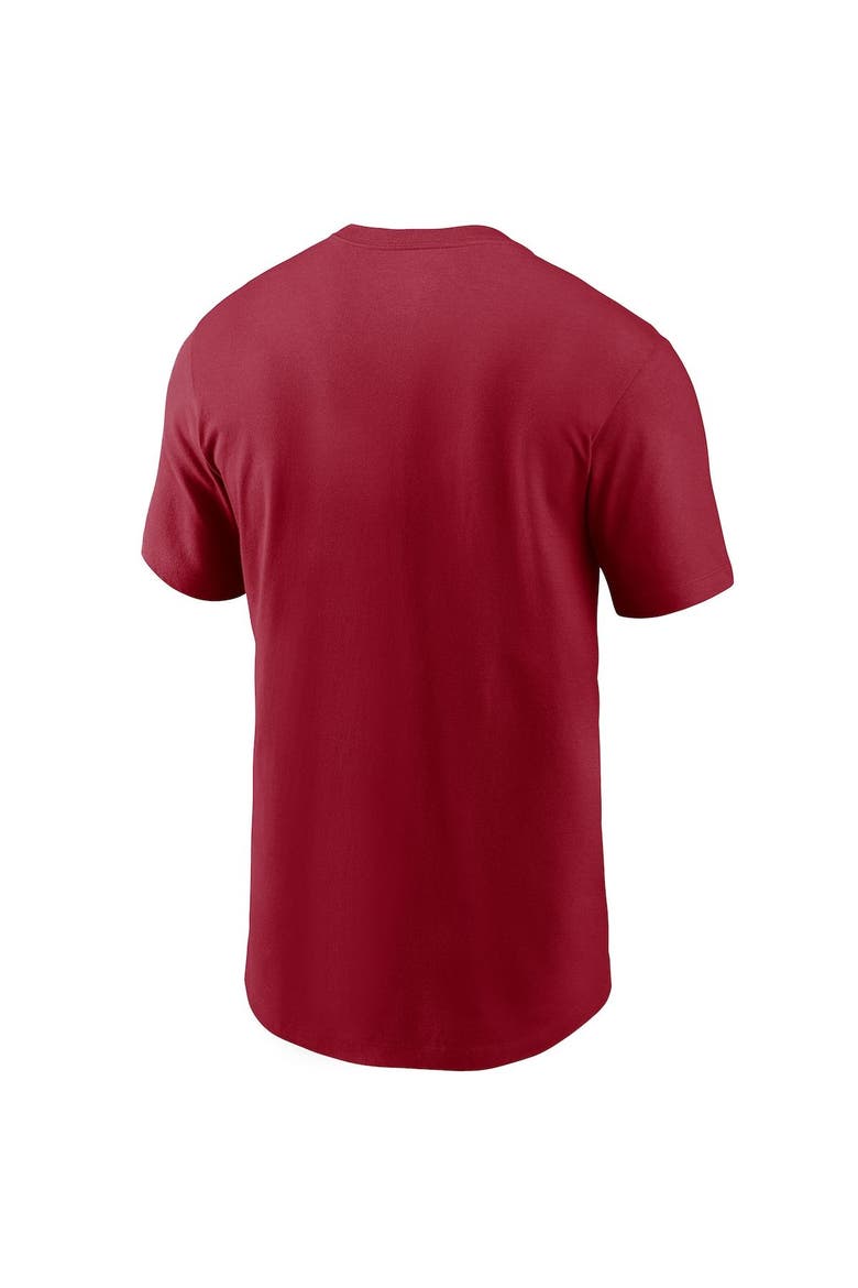 Men's Nike Red Atlanta Falcons Team Wordmark T-Shirt, Alternate, color, Red
