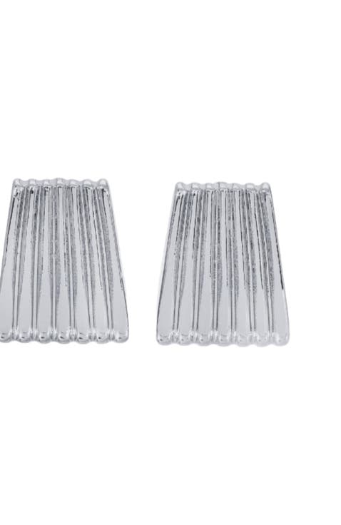 Ribbed Earrings