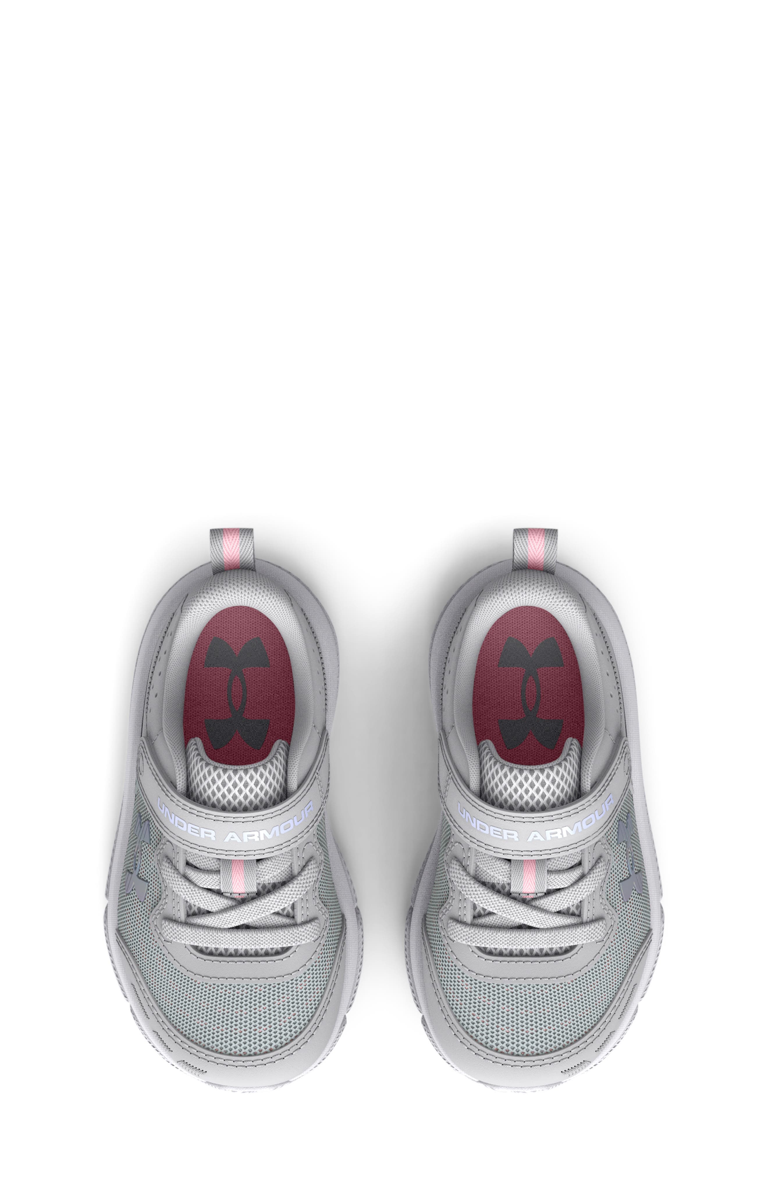 Under Armour Kids' Assert 10 AC Sneaker, Alternate, color, Halo Gray/ Iridescent