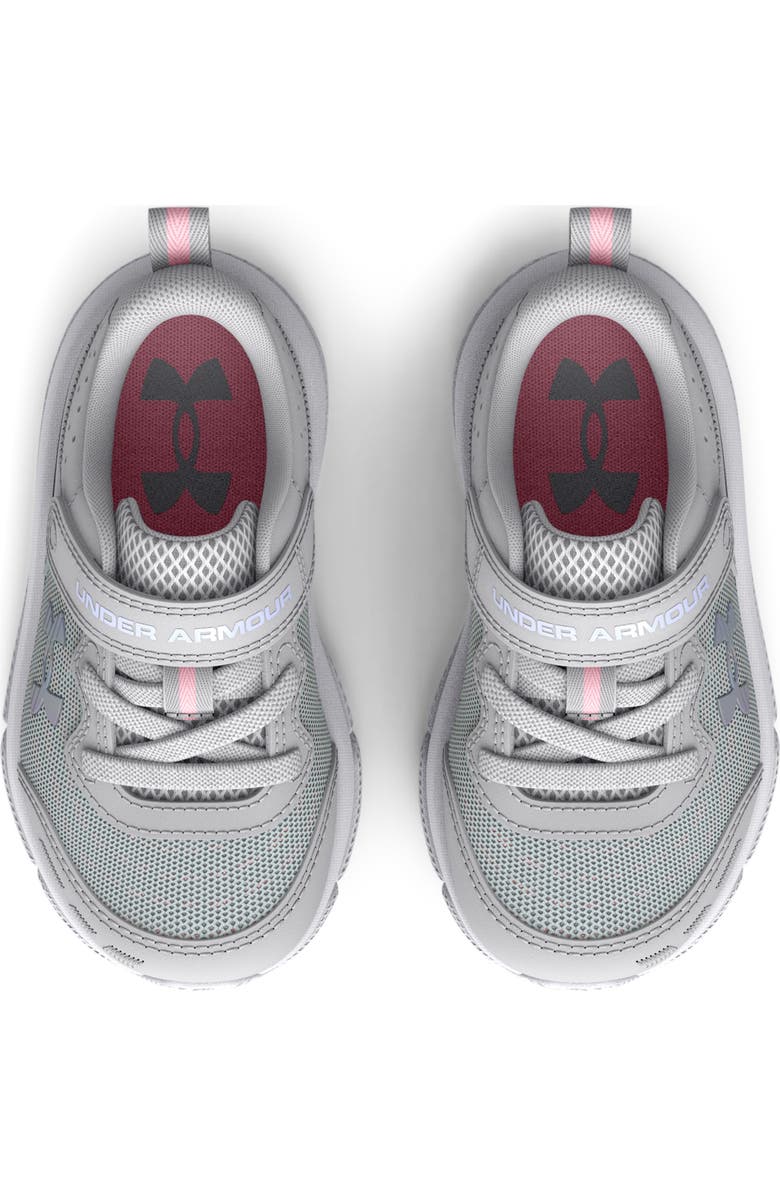 Under Armour Kids' Assert 10 AC Sneaker, Alternate, color, Halo Gray/ Iridescent