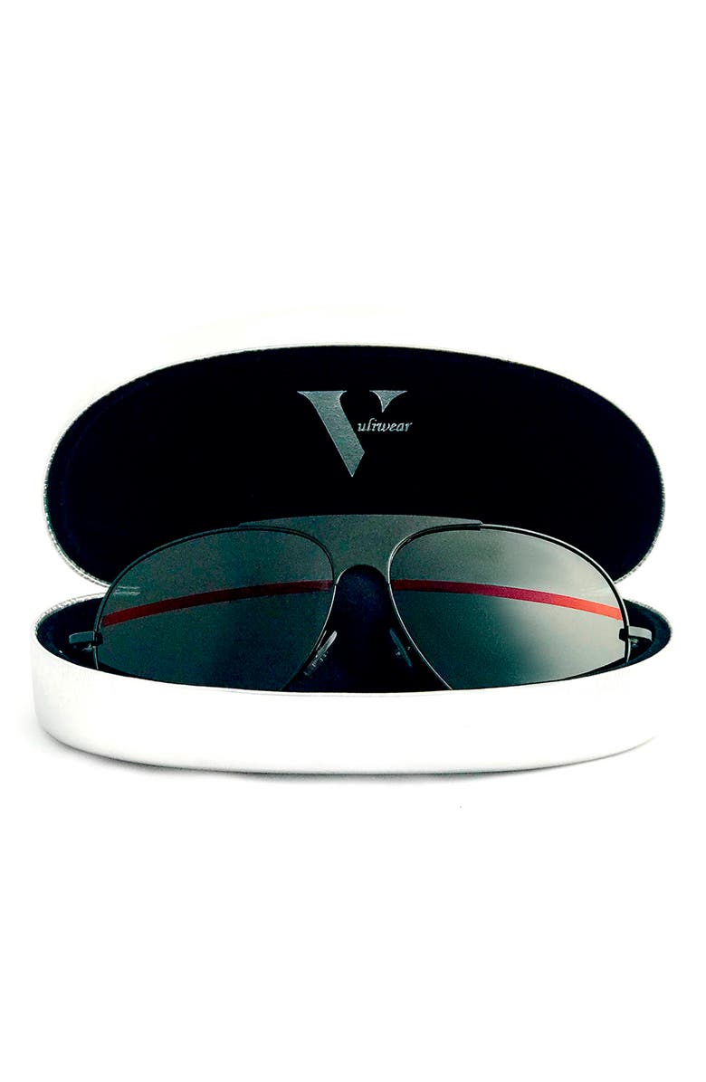 VULIWEAR Elevated Polarized Aviator Sunglasses, Alternate, color, 