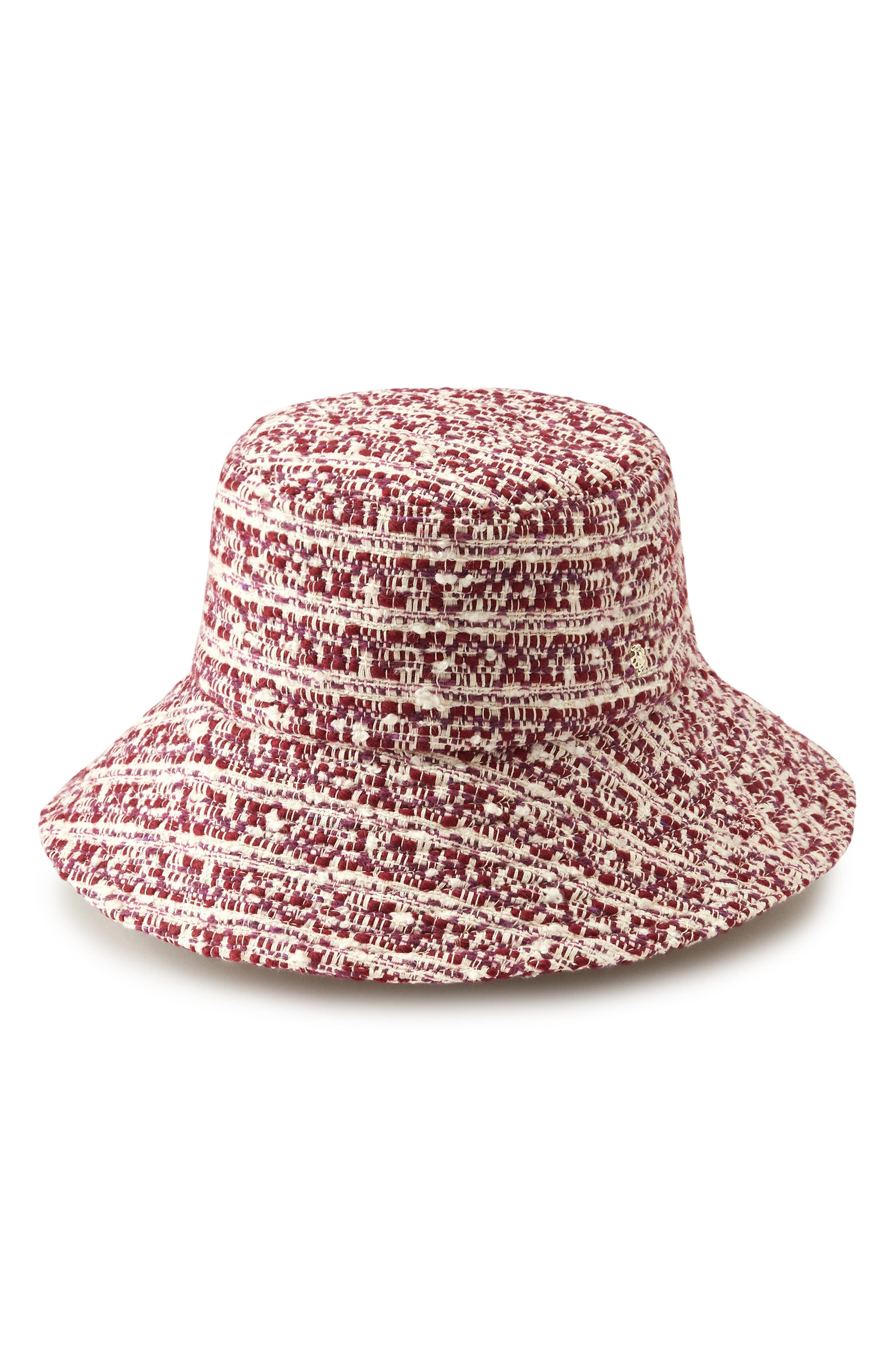 Helen Kaminski Taliah Tweed Bucket Hat