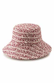 Helen Kaminski Taliah Tweed Bucket Hat