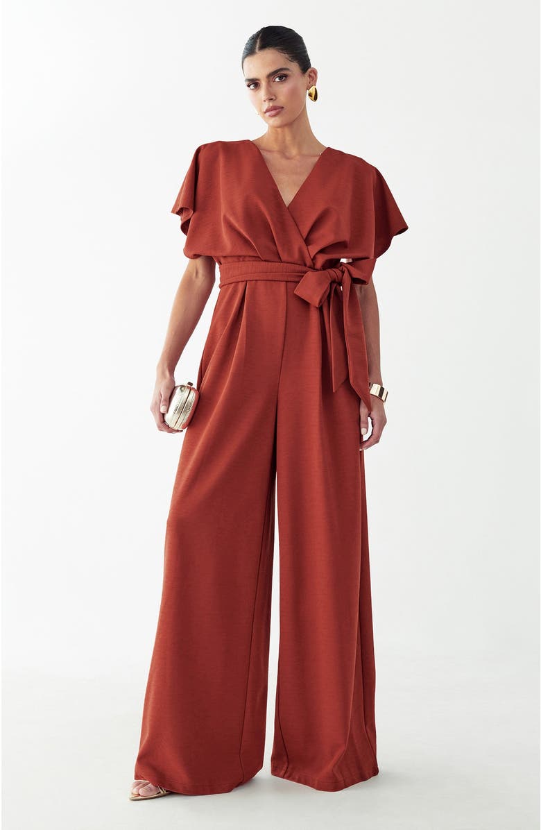 ST MRLO Hannah Jumpsuit, Main, color, Copper