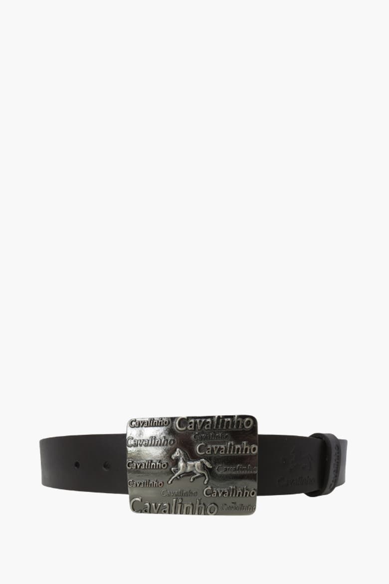 Gentleman Leather Belt 502, Main, color, Black
