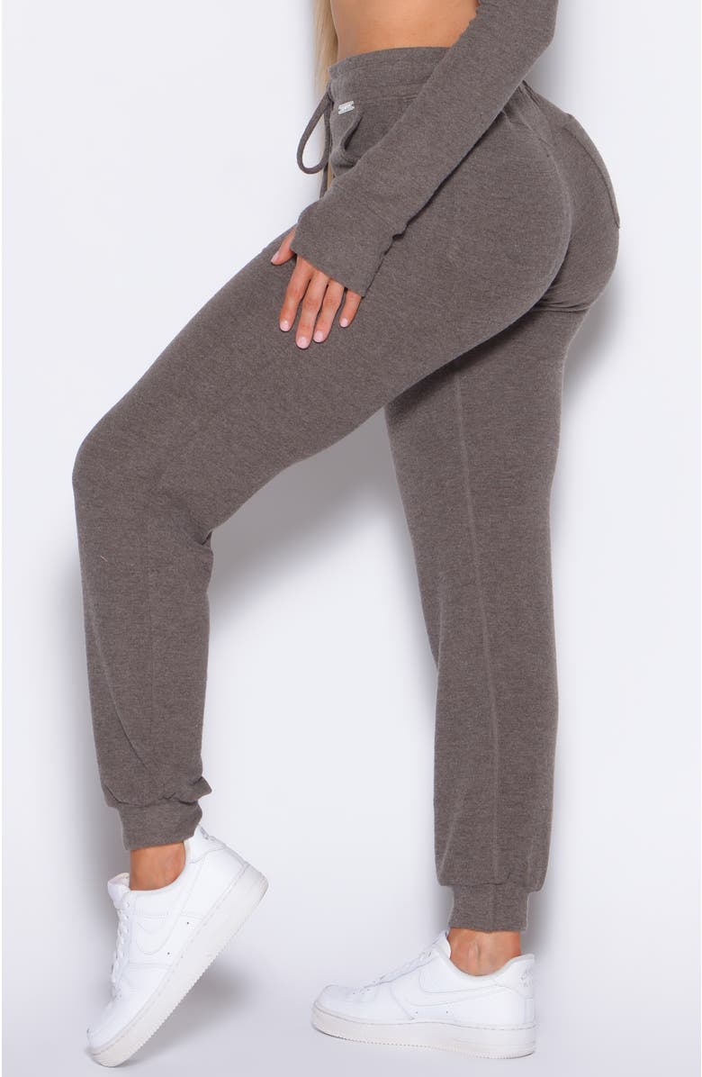 Bombshell Sportswear Cuddle Up Joggers, Alternate, color, Chocolate