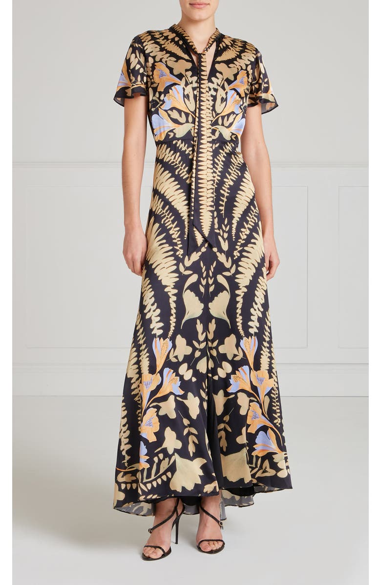 Temperley London Ivy Gown, Main, color, Black