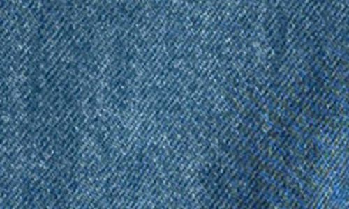& Other Stories Long Sleeve Denim Minidress In Blue Medium Dusty