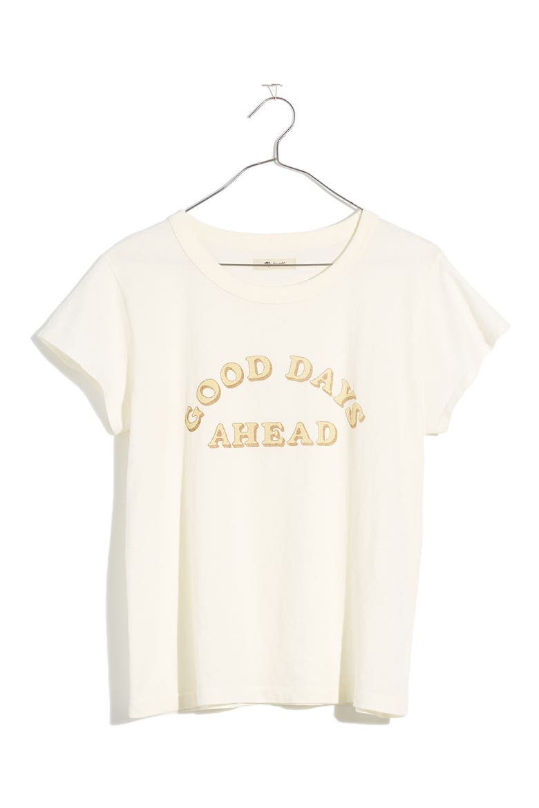 The Good Days Ahead Perfect Vintage Graphic Tee, Alternate, color, LIGHTHOUSE