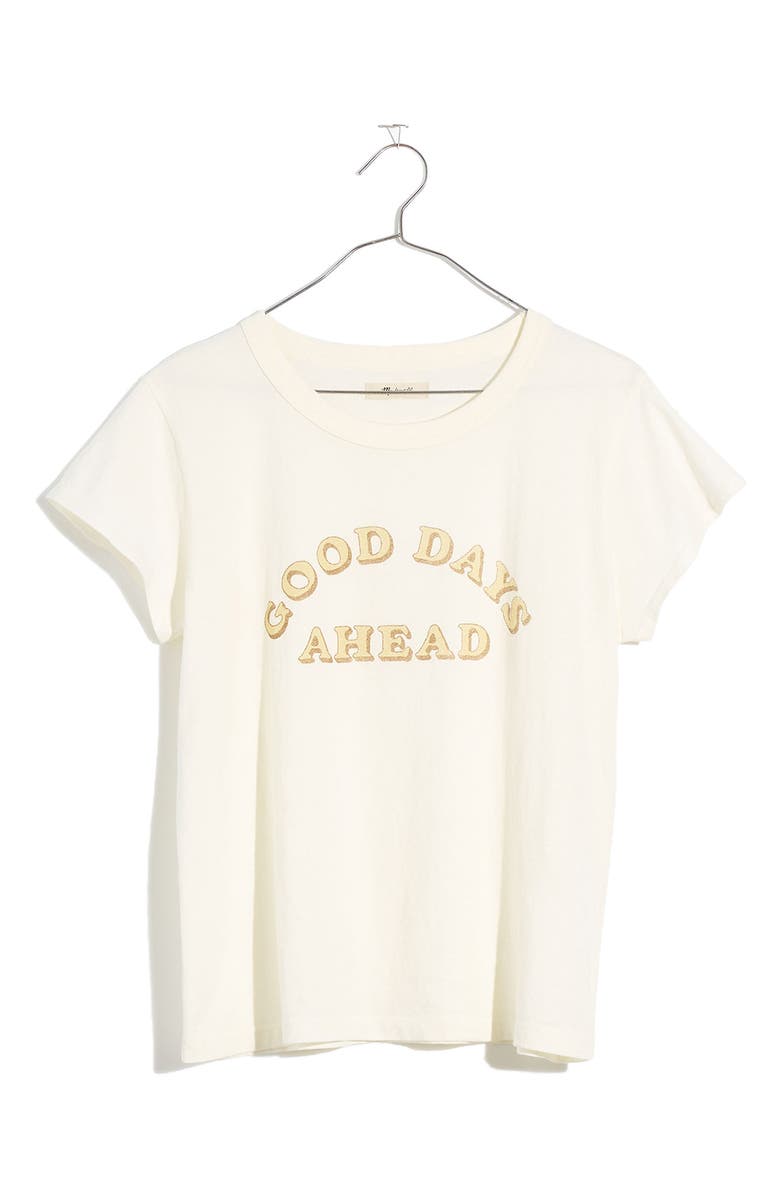 Madewell The Good Days Ahead Perfect Vintage Graphic Tee, Alternate, color, 