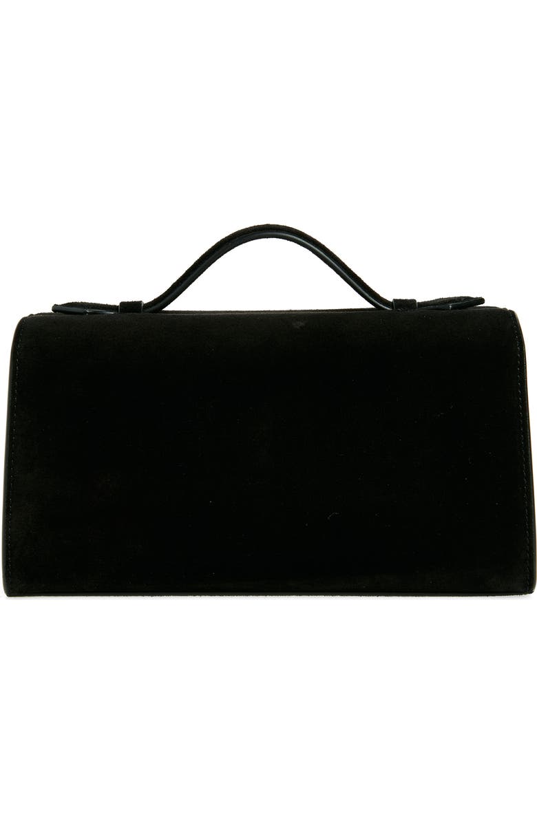 SAVETTE Symmetry Suede Top Handle Bag, Alternate, color,