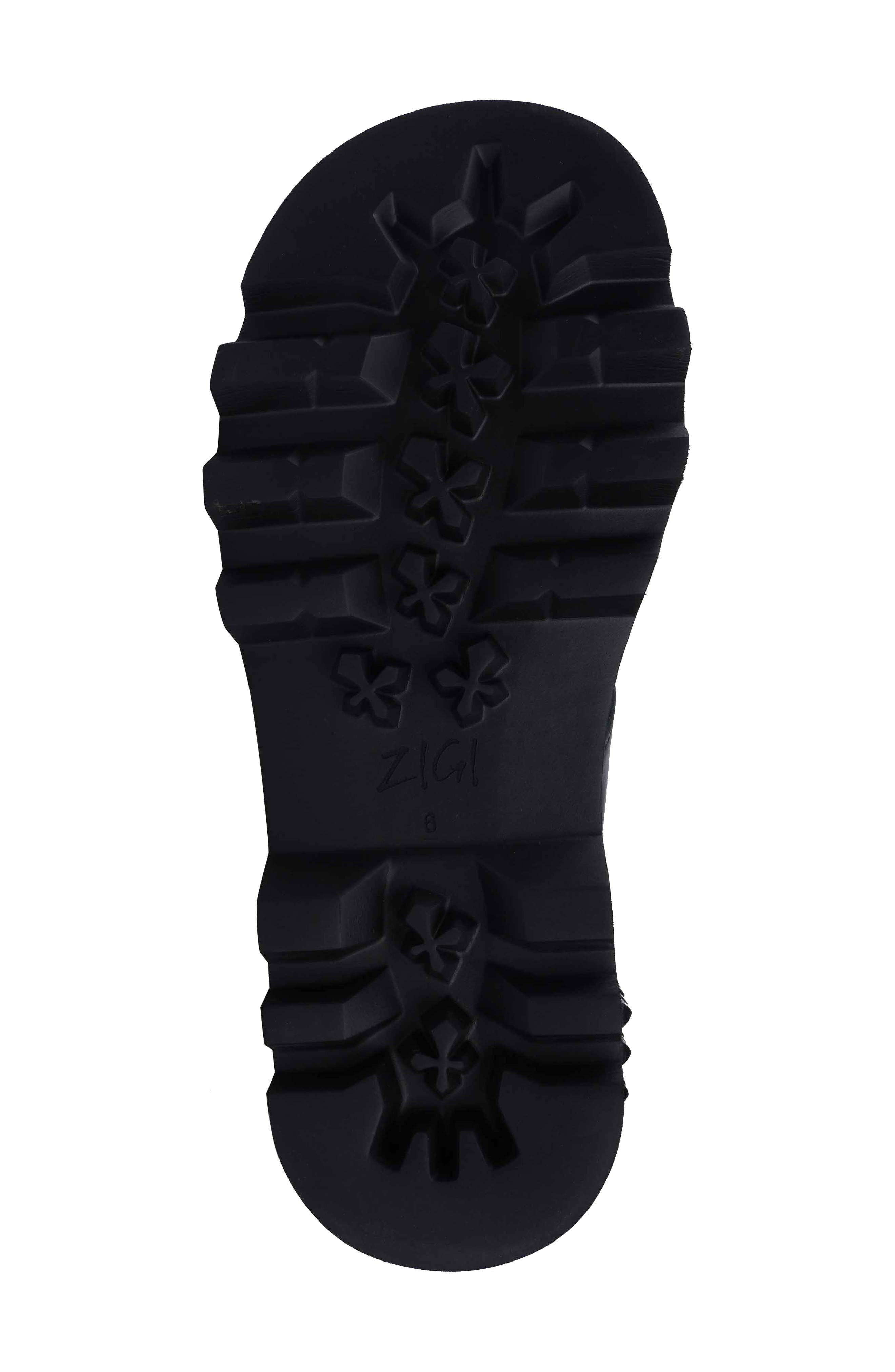 ZIGI Celestina Stud Platform Derby, Alternate, color, Black