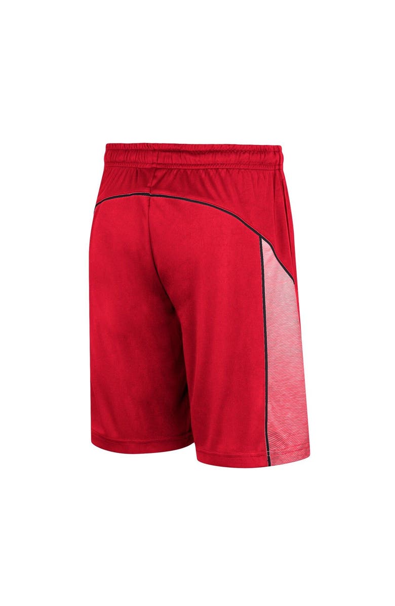 COLOSSEUM Youth Colosseum Red Maryland Terrapins Max Shorts, Alternate, color, 