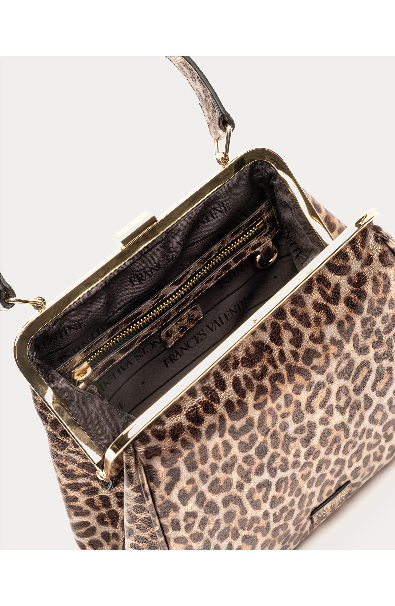 Katherine Metallic Leather Frame Bag, Alternate, color, MULTI
