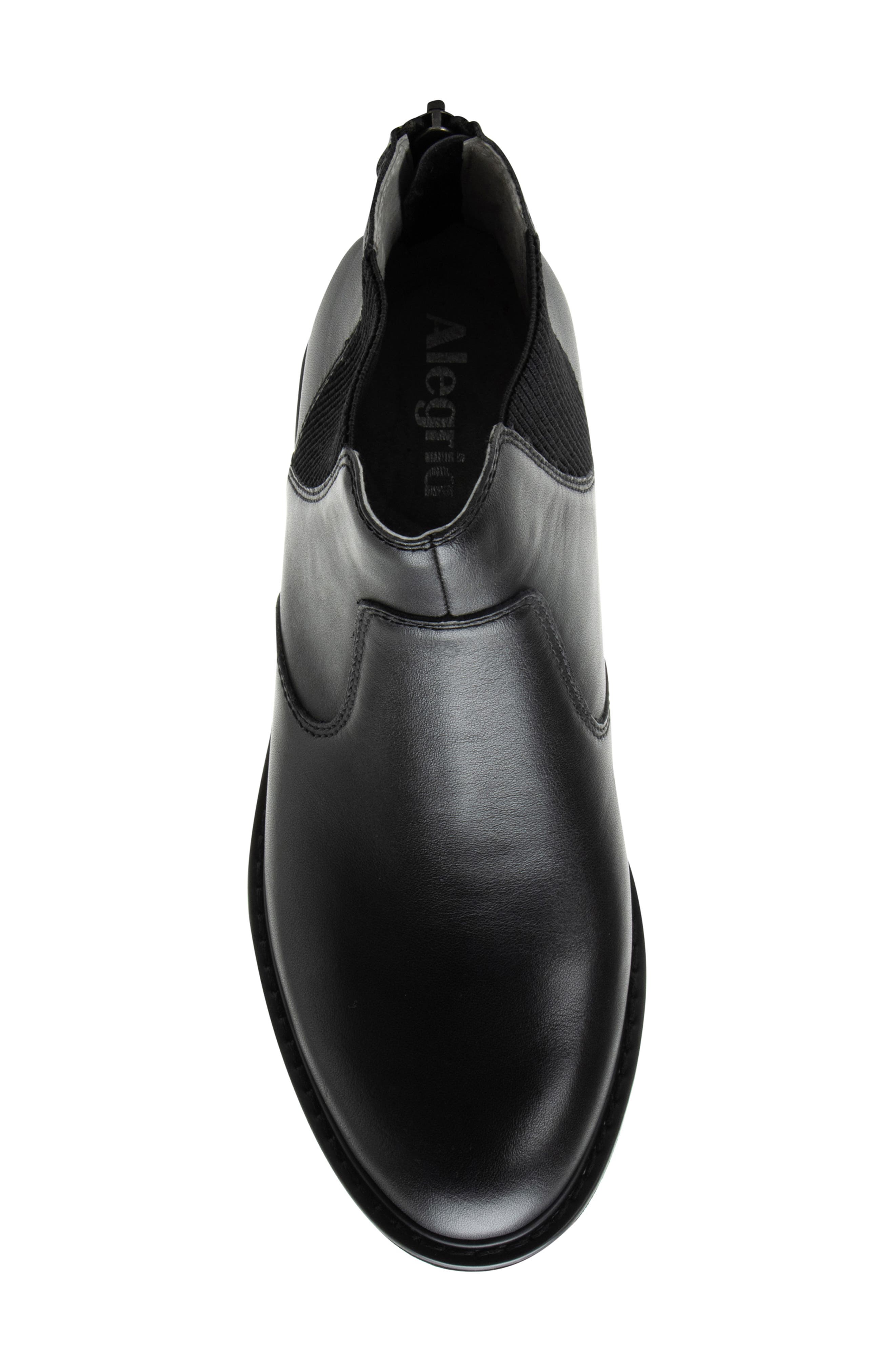 Alegria by PG Lite Meadow Chelsea Boot, Alternate, color, Black