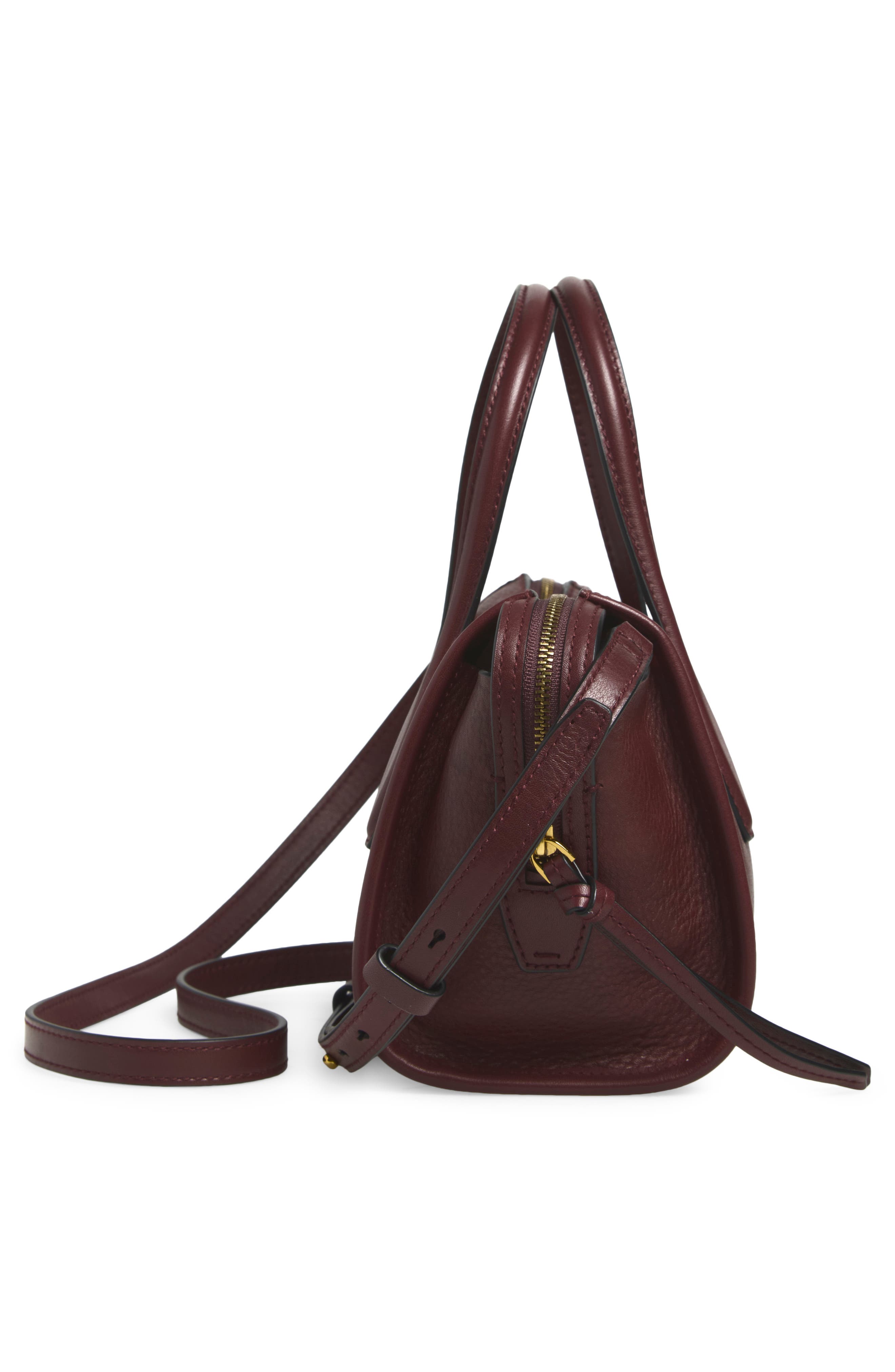 The Lexi Crossbody Bag, Alternate, color, DARK BURGUNDY