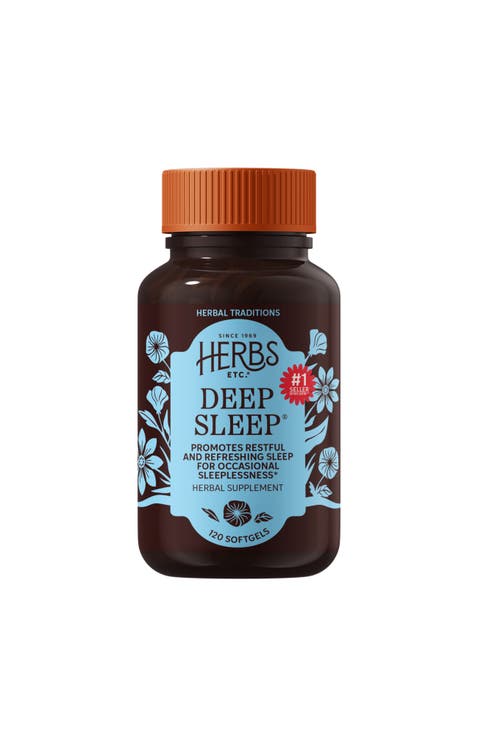 Deep Sleep Herbal Sleep Support Softgels, 120 Count
