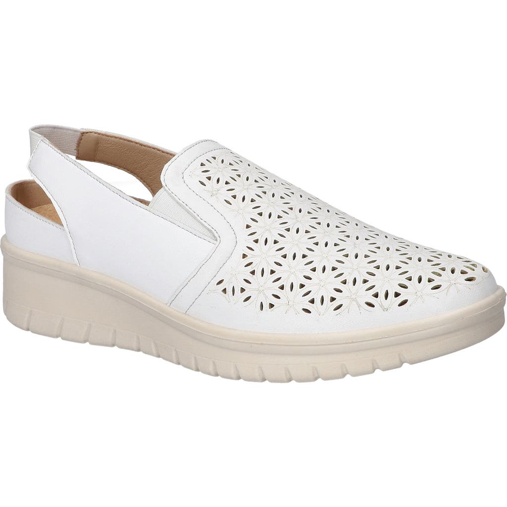EASY STREET EASY STREET PETAL LASER CUT SLINGBACK SNEAKER