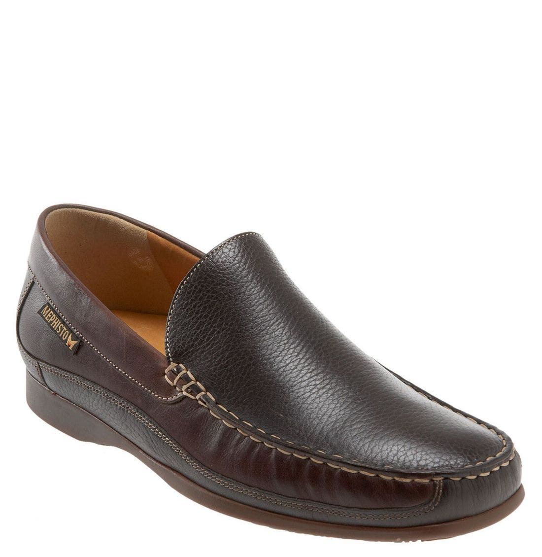 'Baduard' Loafer, Main, color, BROWN / BROWN