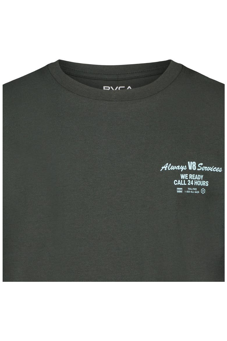 Kids' V8 Graphic T-Shirt, Alternate, color, HUNTER GREEN
