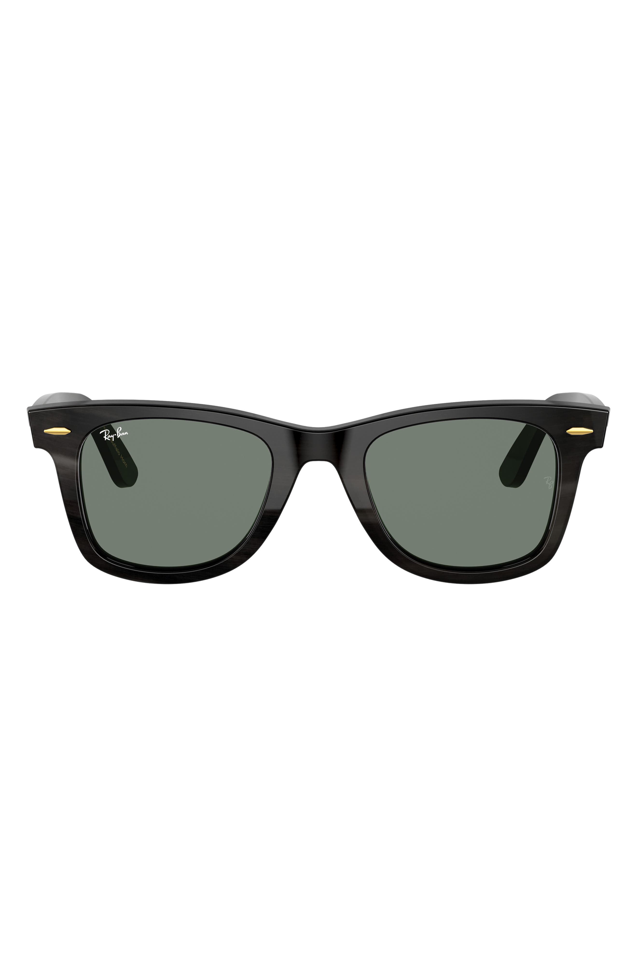 selected DARK BROWN HORN / DARK GREEN