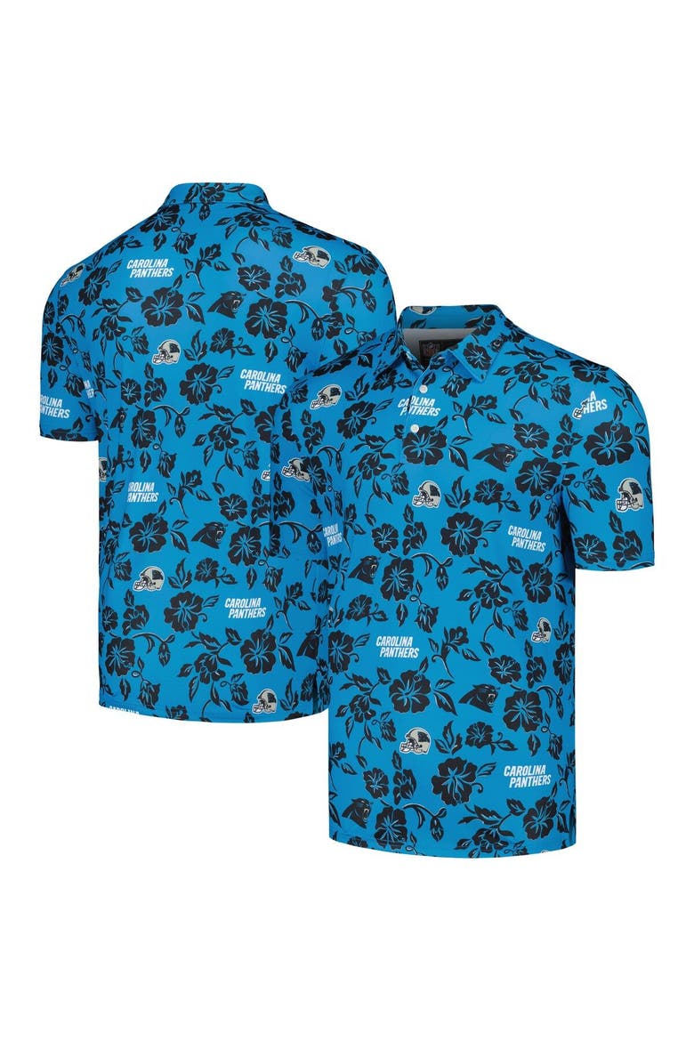 Men's Reyn Spooner Blue Carolina Panthers Pua Performance Polo, Main, color, Blue