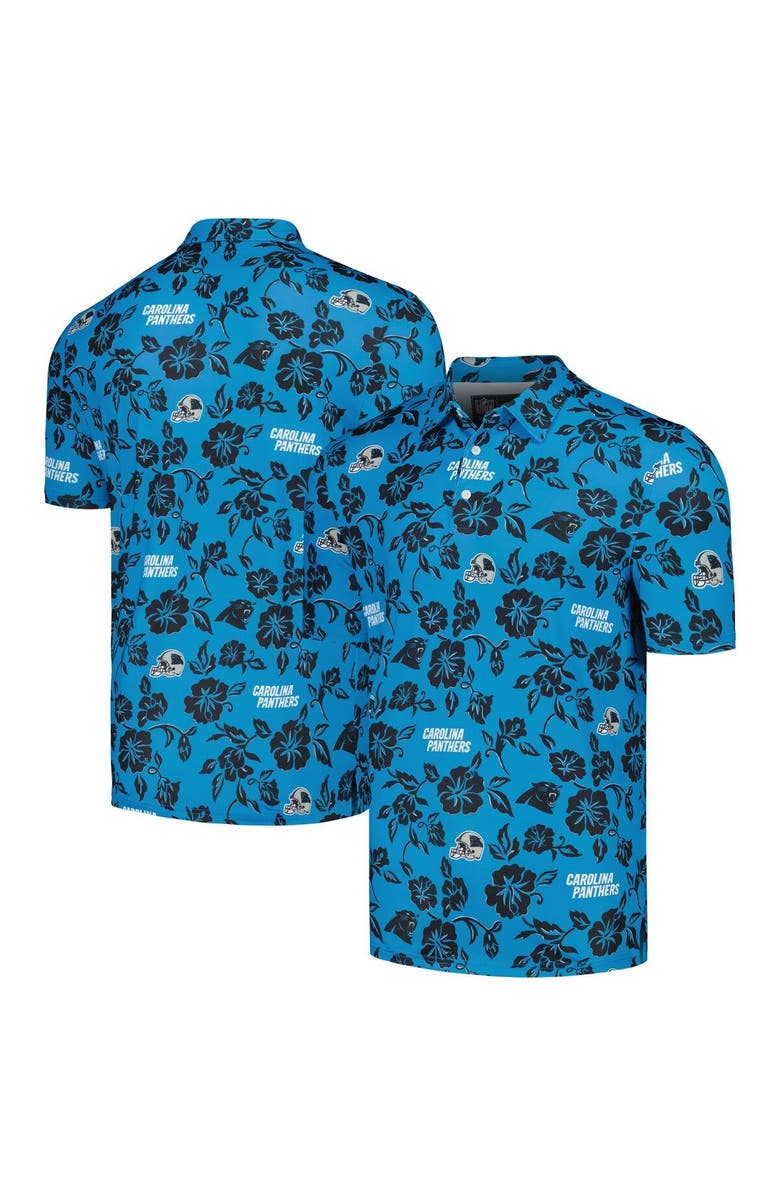 Reyn Spooner Men's Reyn Spooner Blue Carolina Panthers Pua Performance Polo, Main, color, Blue