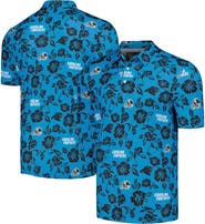 Reyn Spooner Men's Reyn Spooner Blue Carolina Panthers Pua Performance Polo