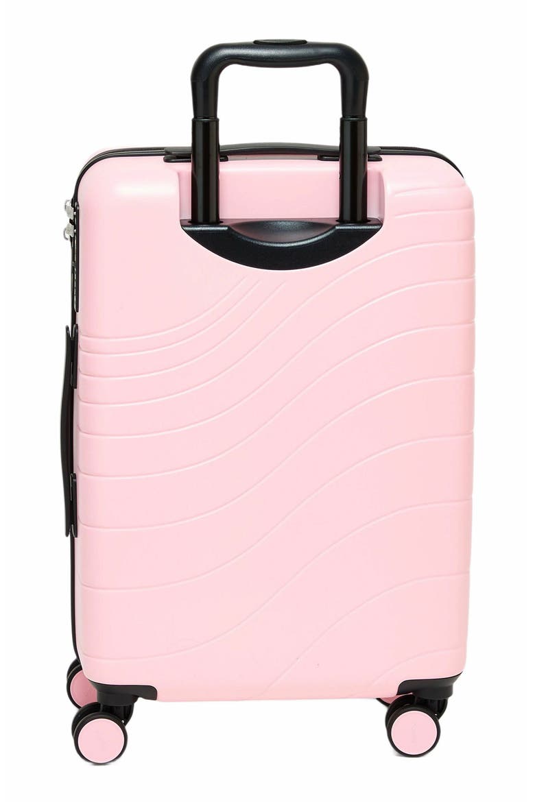 Set Wave 22 in. Wheel Hardside Carry-On Suitcase, Alternate, color, BAGG PINK HARDSIDE