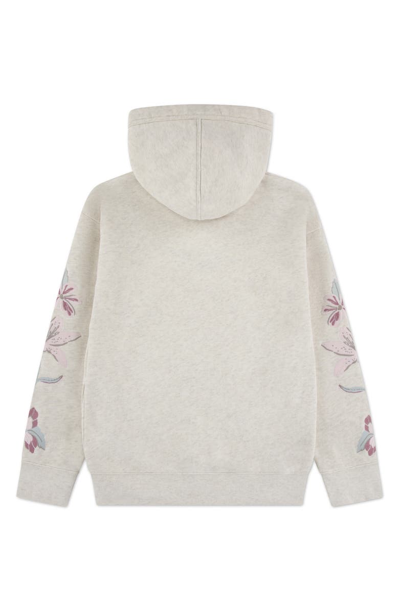 abercrombie kids Kids' Logo Cotton Blend Hoodie, Alternate, color, Oatmeal Heather