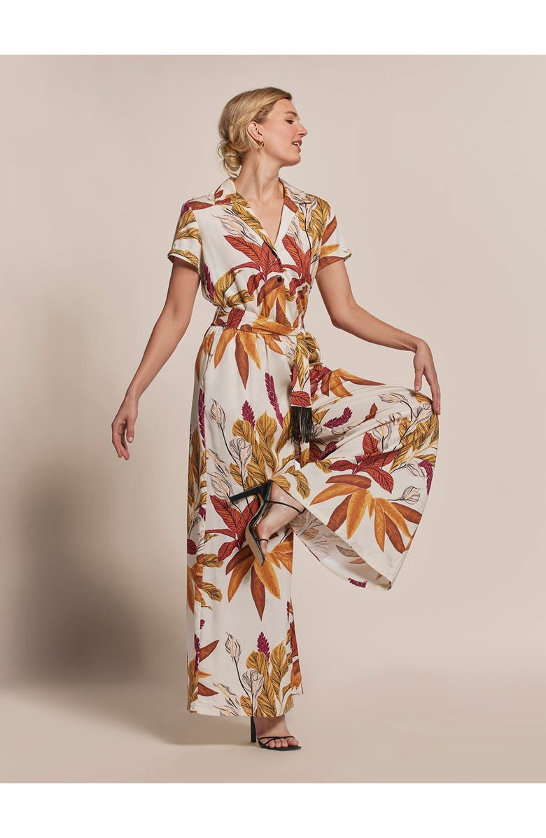 Tori Richard Something About Lily Karina Jumpsuit, Main, color, Shell