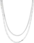 NORDSTROM RACK Demi Fine 2-Pack Chain Necklaces